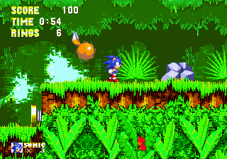 Скриншот игры Sonic the Hedgehog 3